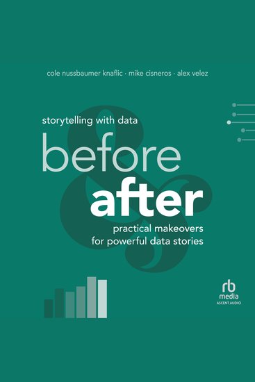 Storytelling with Data: Before and After - Practical Makeovers for Powerful Data Stories - cover