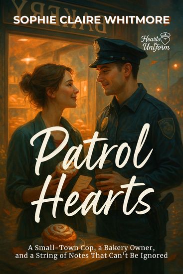 Patrol Hearts - A Small-Town Cop a Bakery Owner and a String of Notes That Can’t Be Ignored - cover