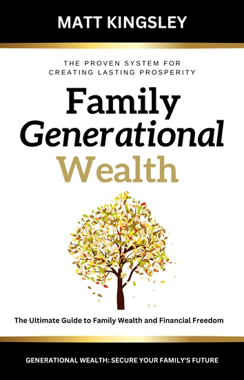 Family Generational Wealth - Financial Independence and Passive Income - cover