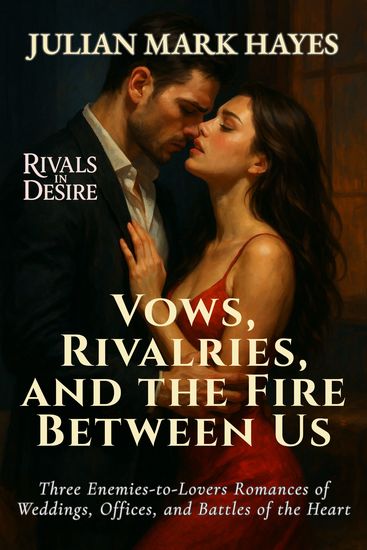 Vows Rivalries and the Fire Between Us - Three Enemies-to-Lovers Romances of Weddings Offices and Battles of the Heart - cover