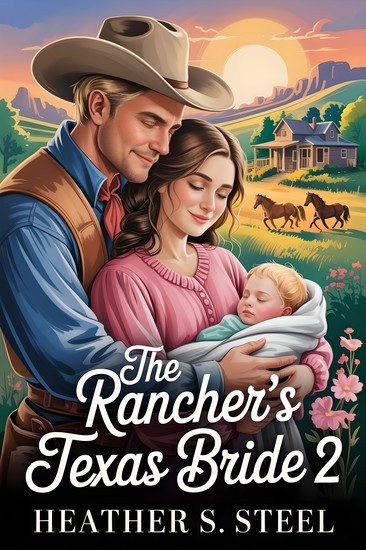 The Rancher's Texas Bride 2 - A Mail-Order Bride Found Family Novella Marriage of Convenience - cover