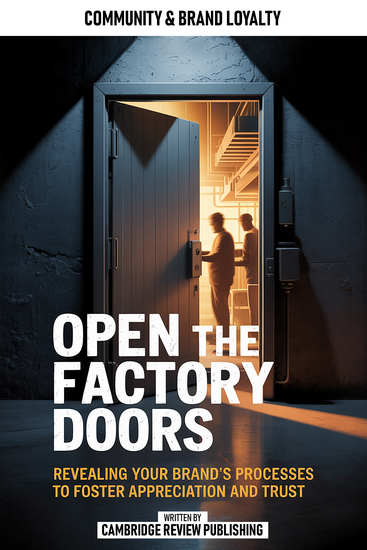 Open The Factory Doors - Revealing Your Brand's Processes To Foster Appreciation And Trust - cover