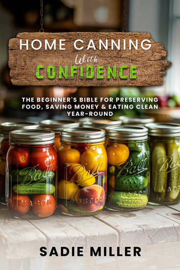 Home Canning with Confidence - The Beginner's Bible for Preserving Food Saving Money & Eating Clean Year-Round - cover