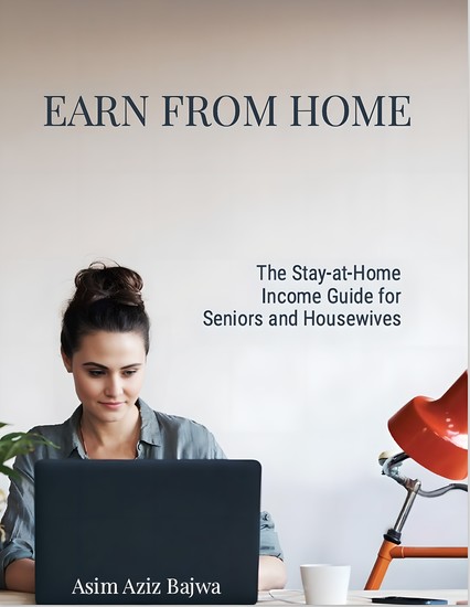 The Stay-at-Home Income Guide for Seniors and Housewives - Earn from Home - cover