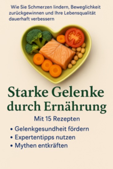 Starke Gelenke durch Ernährung Wie Sie Schmerzen lindern Beweglichkeit zurückgewinnen und Ihre Lebensqualität dauerhaft verbessern - cover