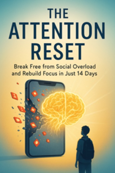 The Attention Reset Break Free from Social Overload and Rebuild Focus in Just 14 Days - cover