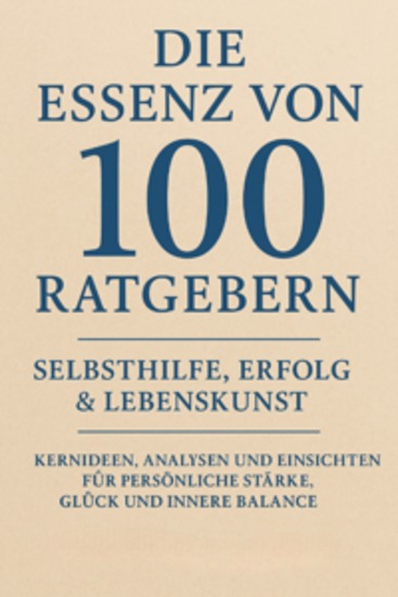 Die Essenz von 100 Ratgebern: Selbsthilfe Erfolg & Lebenskunst Kernideen Analysen und Einsichten für persönliche Stärke Glück und innere Balance - cover