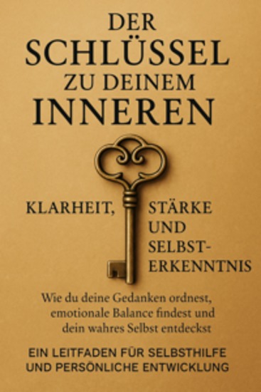 Der Schlüssel zu deinem Inneren: Klarheit Stärke und Selbsterkenntnis Wie du deine Gedanken ordnest emotionale Balance findest und dein wahres Selbst entdeckst - cover
