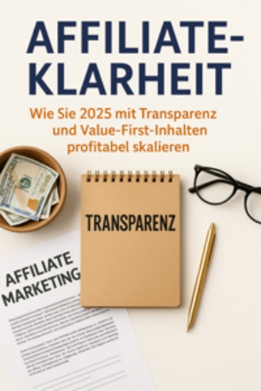 Affiliate-Klarheit Wie Sie 2025 mit Transparenz und Value-First-Inhalten profitabel skalieren - cover