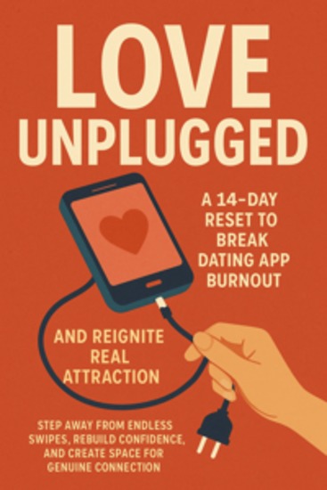 Love Unplugged: A 14-Day Reset to Break Dating App Burnout and Reignite Real Attraction - Step Away from Endless Swipes Rebuild Confidence and Create Space for Genuine Connection - cover