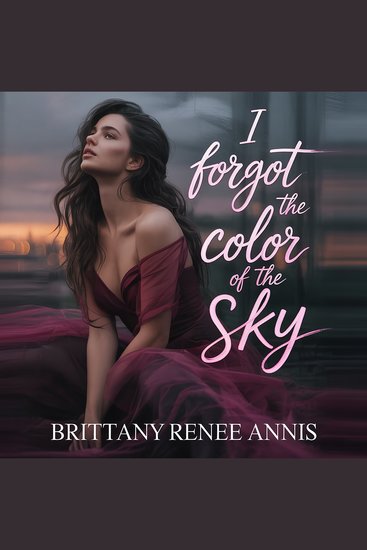 I Forgot The Color Of The Sky - cover