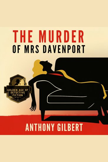 The Murder of Mrs Davenport - A Golden Age Mystery - cover
