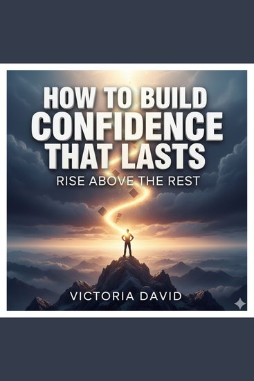 How to Build Confidence That Lasts - Rise Above the Rest - cover