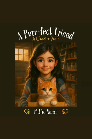 A Purr-fect Friend - A Chapter Book - cover