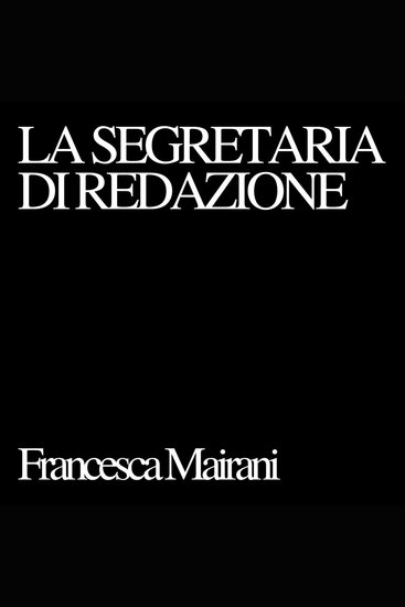 La segretaria di redazione - cover