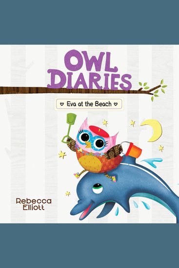 Eva at the Beach (Owl Diaries #14) - cover