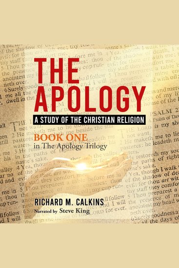 The Apology - A Study of the Christian Religion - cover