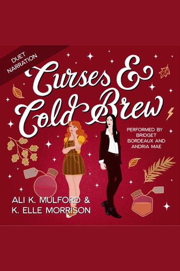 Curses & Cold Brew - A Cozy Sapphic Paranormal Rom-Com - cover