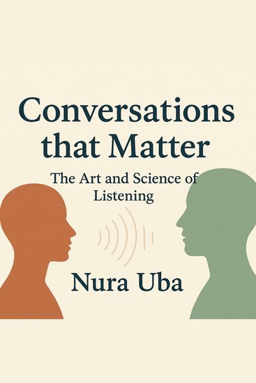 Conversations that Matter - The Art and Science of Listening - cover