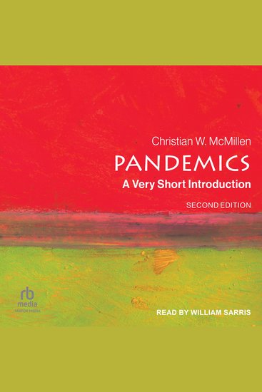 Pandemics - A Very Short Introduction 2nd edition - cover