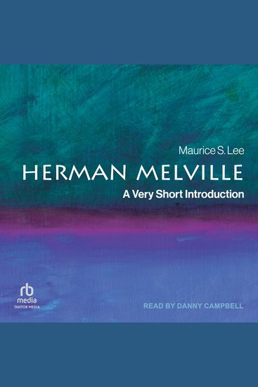 Herman Melville - A Very Short Introduction - cover