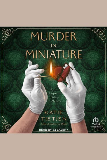 Murder in Miniature - A Maple Bishop Mystery - cover