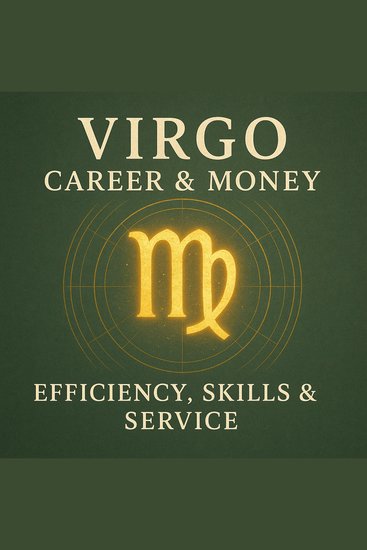 Virgo Career & Money - Efficiency Skills & Service - cover