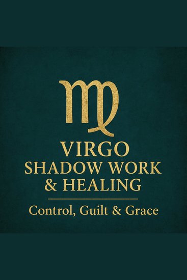 Virgo Shadow Work & Healing - Control Guilt & Grace - cover