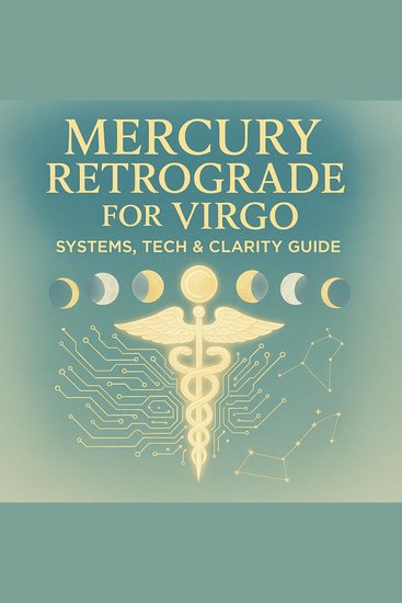 Mercury Retrograde for Virgo - Systems Tech & Clarity Guide - cover