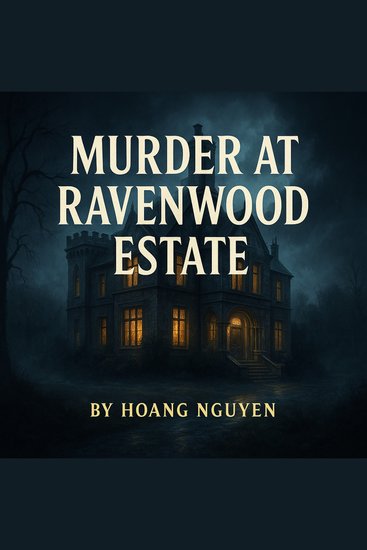 Murder at Ravenwood Estate: A Chilling Crime Thriller of Lies Secrets and Hidden Motives - A Detective Alistair Black Mystery - cover