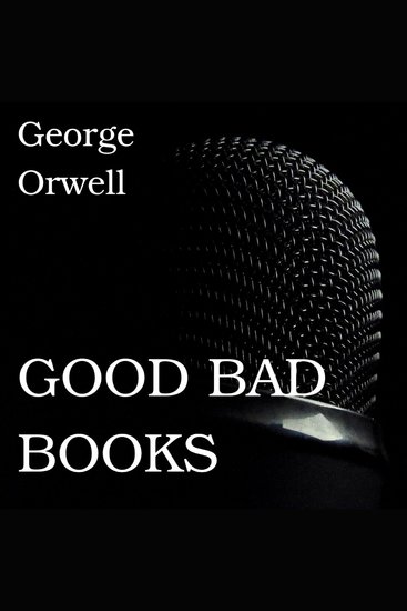 Good Bad Books - cover