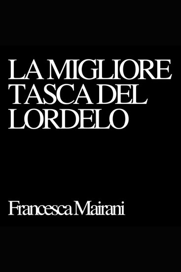 La migliore tasca del Lordelo - cover