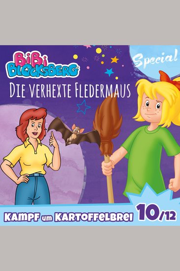 Bibi Blocksberg Kampf um Kartoffelbrei (Special) Teil 10: Die verhexte Fledermaus - cover