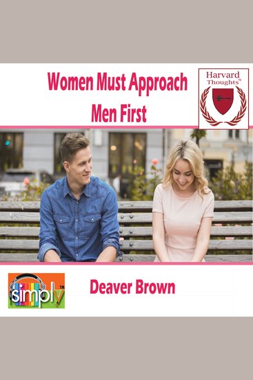 Women Must Approach Men First - cover