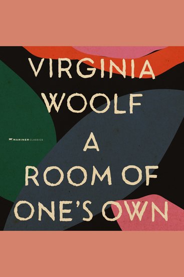 A Room of One's Own - The Virginia Woolf Library Authorized Edition - cover