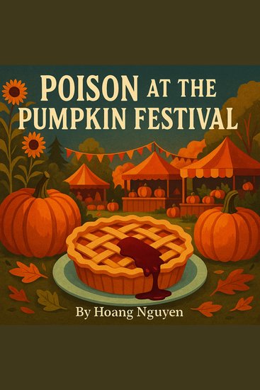 Poison at the Pumpkin Festival: A Cozy Mystery of Small-Town Secrets and Suspicious Sweets - Where Autumn Treats Turn Deadly and Everyone Has Something to Hide - cover
