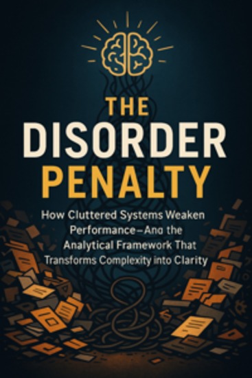 The Disorder Penalty: How Cluttered Systems Weaken Performance—And the Analytical Framework That Transforms Complexity into Clarity - cover