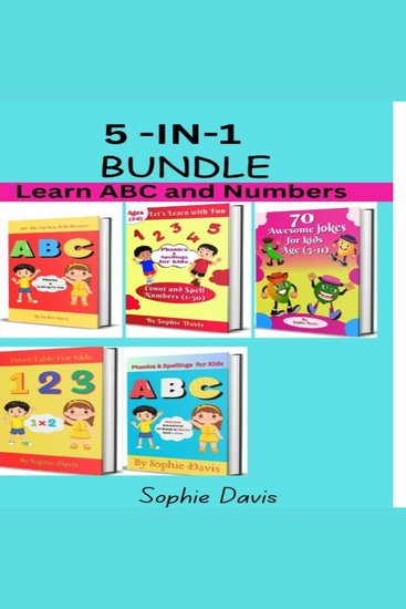 Learn ABC and Numbers - 5 in 1 Bundle - cover