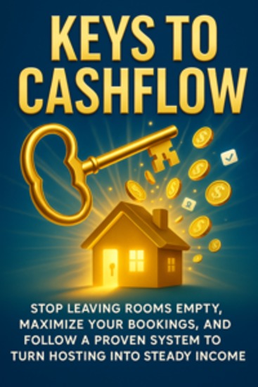 Keys to Cashflow: Stop leaving rooms empty maximize your bookings and follow a proven system to turn hosting into steady income - cover
