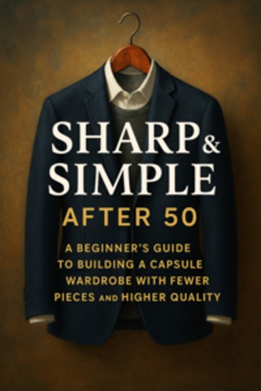 Sharp & Simple After 50 - A Beginner’s Guide to Building a Capsule Wardrobe with Fewer Pieces and Higher Quality - cover
