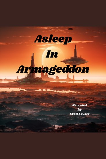 Asleep In Armageddon - cover