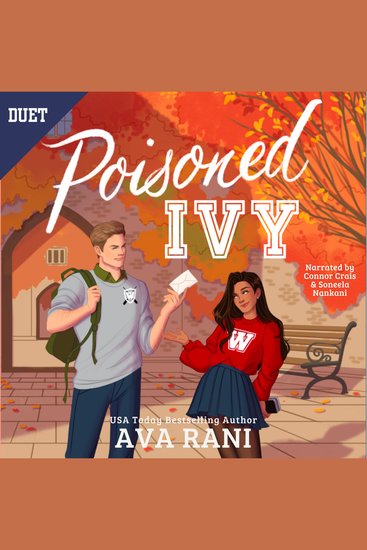 Poisoned Ivy - A spicy college romance with secrets privilege and a forbidden romance spiraling around a cozy campus mystery—Perfect for Cozy Fall Reading - cover