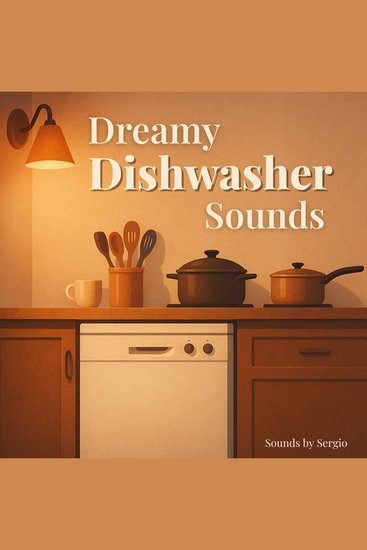 Dreamy Dishwasher Sounds - The Most Familiar White Noise - Experience Deep Sleep & Relaxation - Ideal for Babies or Adults! - cover