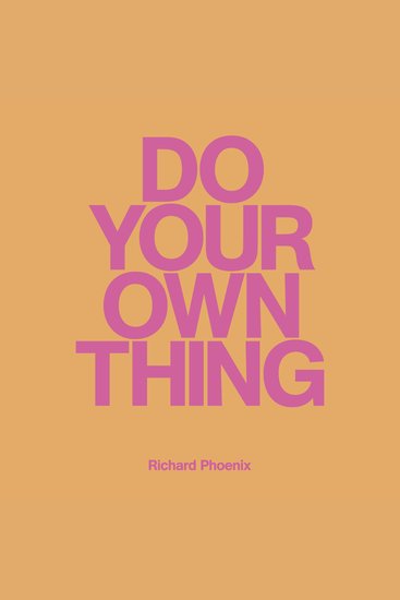 Do Your Own Thing - cover