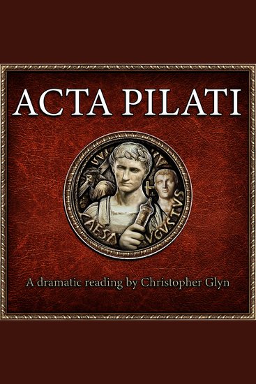 Acta Pilati (Pilate's Report to Caesar) - cover