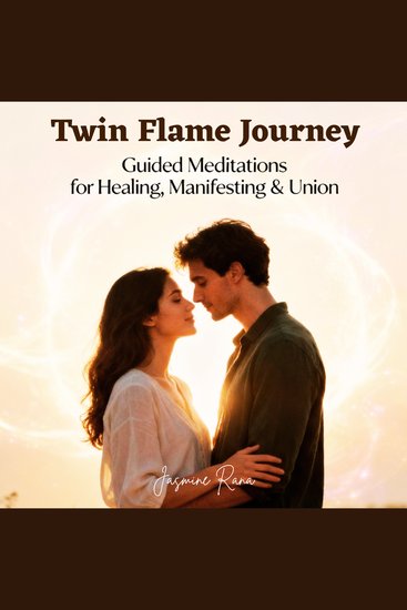 Twin Flame Journey: Guided Meditations for Healing Manifesting & Union - A Soul-Healing Meditation Program To Release Separation Pain Align With Divine Timing And Draw Your Twin Flame Closer - cover
