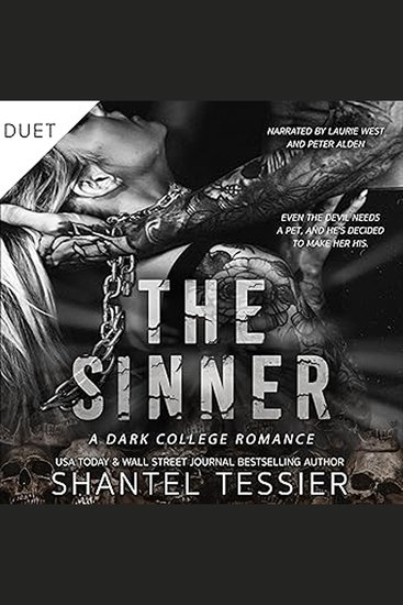 The Sinner - A Dark College Romance - cover
