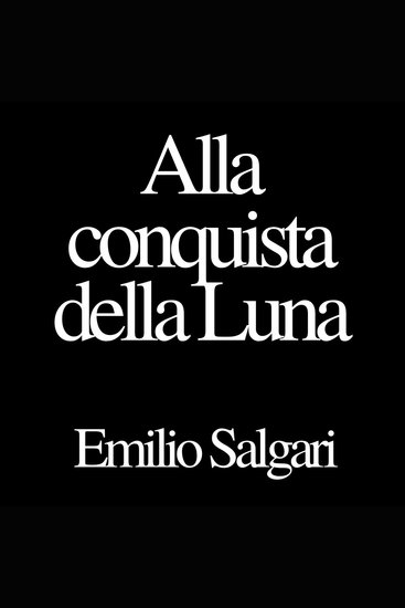 Alla conquista della Luna - cover