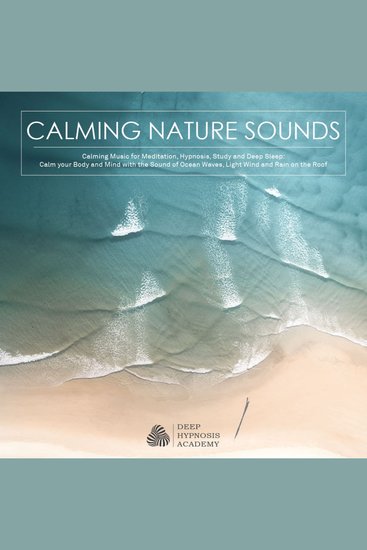 Calming Nature Sounds with Calming Music for Meditation Hypnosis Study and Deep Sleep - Calm your Body and Mind with the Sound of Ocean Waves Light Wind and Rain on the Roof - cover