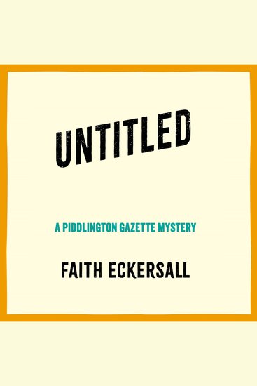 Untitled Book 2 - The new hilarious cosy English murder mystery for 2026! - cover